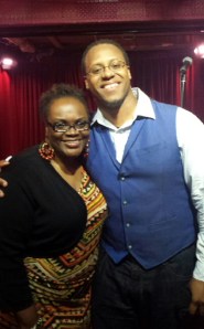 With Jua at the Cornelia Street Cafe, NYC
